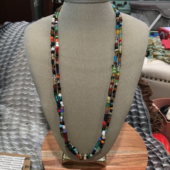 Boho Set of Beaded Necklaces - Picture 2 of 2
